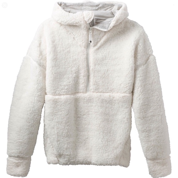 prana women's permafrost half zip pullover